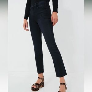 MOTHER Mid Rise Dazzler Jean in Black (26)
